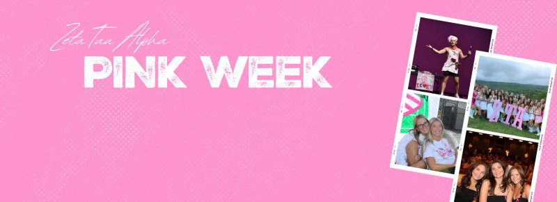Zeta Tau Alpha Pink Week 2025 | Zeta Tau Alpha Foundation